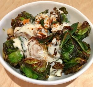 Brussel sprouts, chickpeas, buttermilk dressing is equally delicious and great value at only $12 at No 1 Bent Street