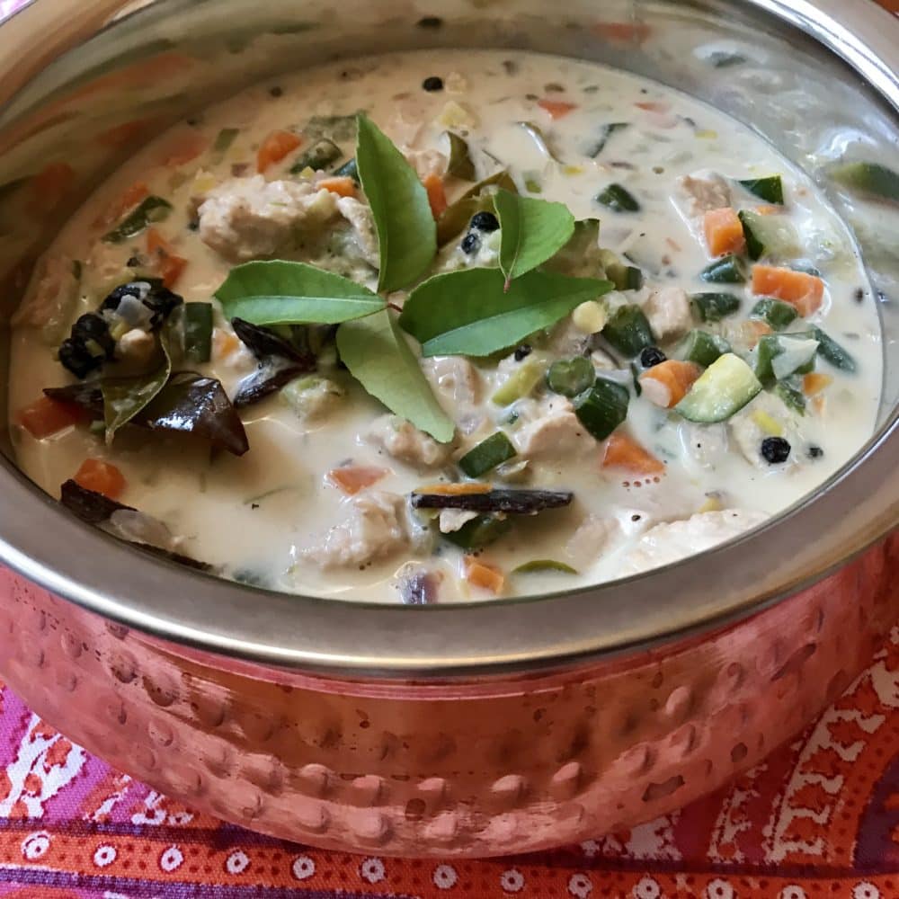Syrian Christian Style Kerala Chicken and Vegetable Stew